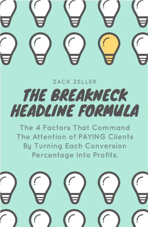 The Breakneck Headline Formula, cover
